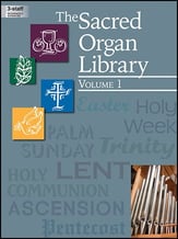 Sacred Organ Library Organ sheet music cover
